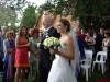 Carina with her father, John Curry
